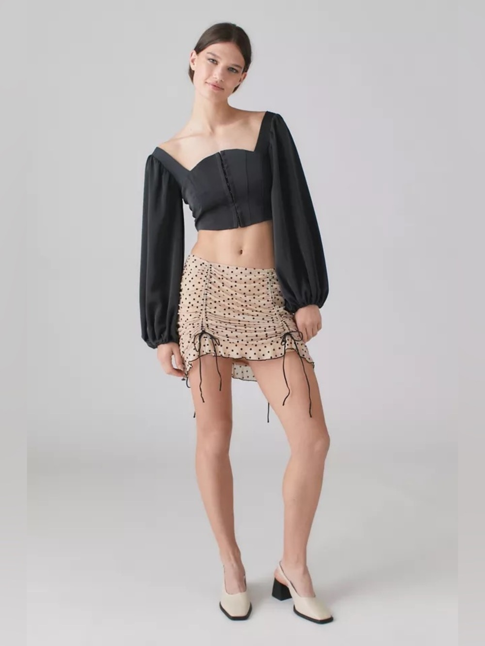 Urban Outfitters | UO Maddie Bustier Top Black